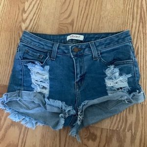 Jean shorts
